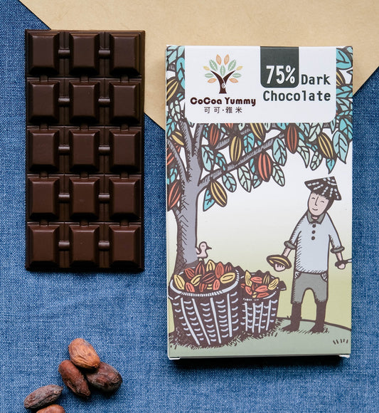 Dark Chocolate 台灣黑巧克力-75%